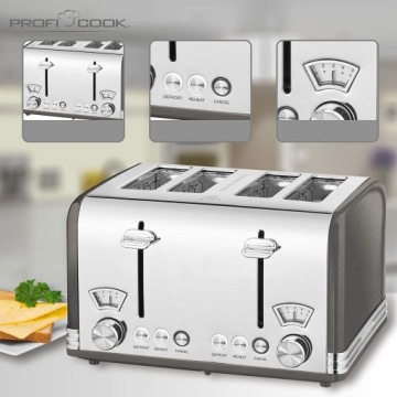 ТОСТЕР PROFICOOK 4-СТОРОННИЙ PC-TA АНТРАЦИТ