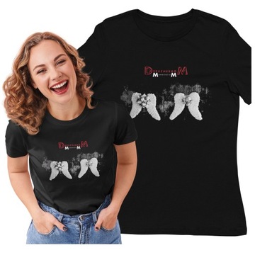 KOSZULKA DAMSKA T-SHIRT DEPECHE MODE MEMENTO MORI KONCERT PŁYTA