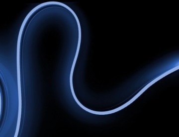 Светодиодная лента NEON LED FLEX 12V СИНЯЯ IP67