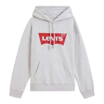 Levi's Bluza Levi's Graphic Standard Hoodie Szary Regular Fit