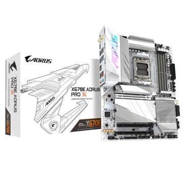 Материнская плата Gigabyte X670E AORUS PRO X AMD X670 с разъемом AM5 ATX