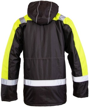 Kurtka OCIEPLANA ODBLASKOWA BENEFIT RIVAL ZIMA XXL