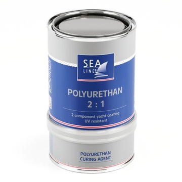 FARBA DO ŁODZI SZARA POLIURETANOWA 0,75L - 00122