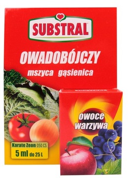 Substral Karate Zeon 050CS mszyce gasienice 5 ml