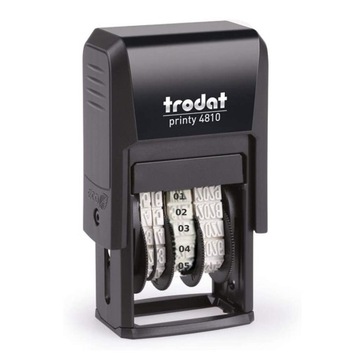 Штамп даты TRODAT ISO черный штамп даты x2