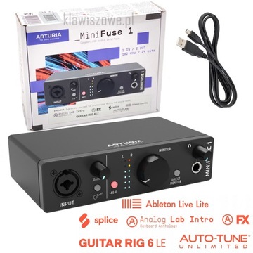 Arturia MiniFuse 1 INTERFEJS AUDIO + MEGA SOFTWARE