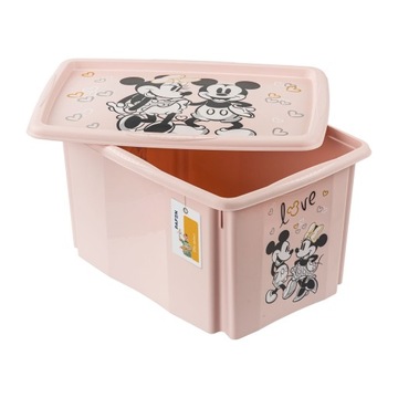 Запираемый контейнер для игрушек Минни Маус 45л.