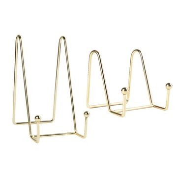 СТОЙКА ДЛЯ ФОТОГРАФИИ, 2 ШТ., ЖЕЛЕЗНАЯ ПОЛКА ДЛЯ КНИГ D