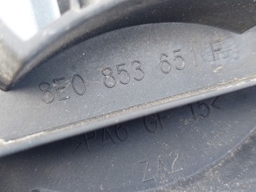 AUDI A4 B6 01-04 MASKA KAPOTY MŘÍŽKA ORIG. LUBLIN