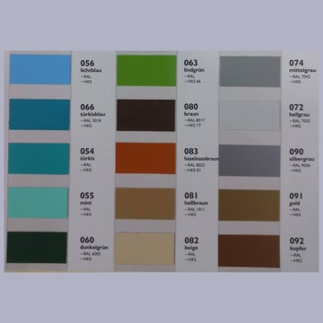 KASETON DIBOND Przestrzenne litery KOLOROWE Napisy LED DOWOLNY KOLOR mat bł