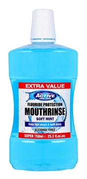 Beauty Formulas Active Oral Care Płyn do płukania jamy ustnej z fluorem Sof