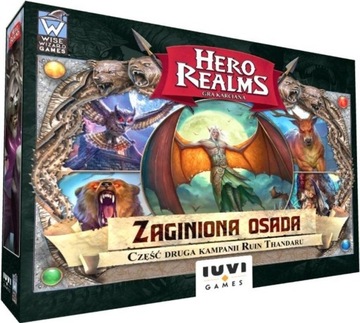 HERO REALMS Zaginiona Osada Druga Część Kampanii R