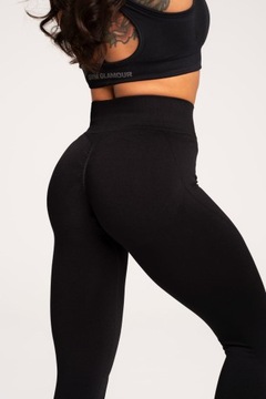 ЛЕГИНСЫ BASIC ЧЕРНЫЕ M GYM GLAMOUR