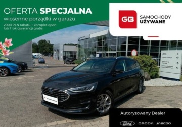 Ford Focus IV Kombi Facelifting 1.5 ECOBLUE 115KM 2024 Ford Focus 1.5 EcoBlue 115KM Automat TitaniumX SalonPL SerwisASO FV23 Gwar