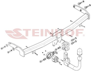 ZAŘÍZENÍ(HÁK) TÁŽNÝ STEINHOF KIA XCEED 2019-