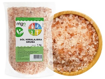 SÓL HIMALAJSKA GRUBA, Różowa 1Kg - MIGOgroup