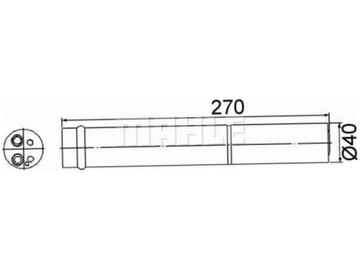 MAHLE BEHR SUŠIČ KLIMATIZACE AD96000S