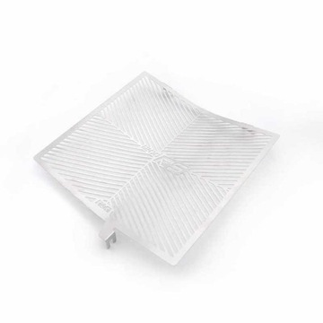 OSŁONA CHŁODNICY RG RACING (SILVER STAINLESS), TRI