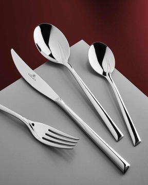 Набор столовых приборов GERLACH FLAMES на 6 персон - 24 предмета - СТИЛЬНЫЙ ДИЗАЙН