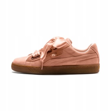 BUTY DAMSKIE PUMA BASKET HEART CORAL 366729 01 38