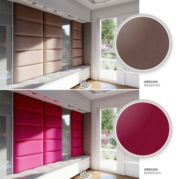 Panele tapicerowane 60x30 wezgłowie OREGON