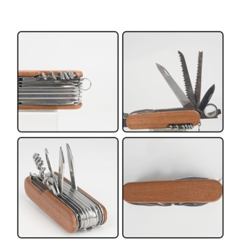 МНОГОФУНКЦИОНАЛЬНЫЙ КАРМАННЫЙ НОЖ РЫБАЛКА АЛЬПОН ШВЕЙЦАРСКИЙ 26 В 1 СТАЛЬ