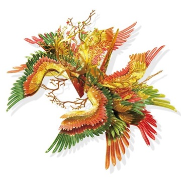 Piececool 3D Metal Puzzle-One Thousand Origami Cranes for Guard Amulet
