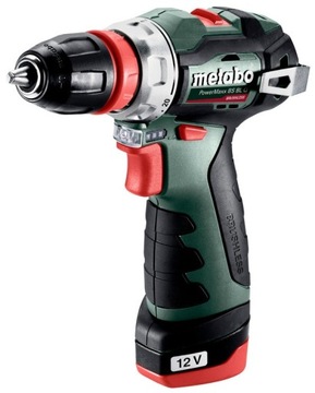 Akumulatorowa wiertarko-wkrętarka Metabo PowerMaxx BS BL Q w walizce + 2 ak