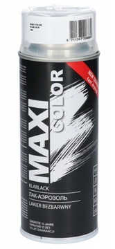 MAXI COLOR LAKIER SPRAY Bezbarwny Mat 400ml