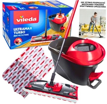 VILEDA MOP OBROTOWY PŁASKI SUPER JAKOŚĆ PROMOCJA !