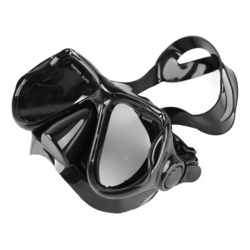 МАСКА ОЧКИ ДЛЯ ДАЙВИНГА ОЧКИ ДЛЯ СНОРКЕЛИНГА И ПЛАВАНИЯ ЧЕРНЫЕ