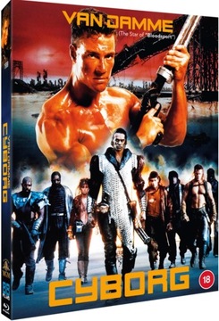 CYBORG 1989 Blu-ray 88 Films Jean-Claude Van Damme Slipcover