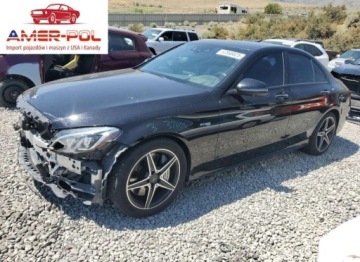 Mercedes Klasa C W205 2018 Mercedes-Benz Klasa C 43 4Matic AMG 2018 3.0l 3.0 Benzyna 362KM