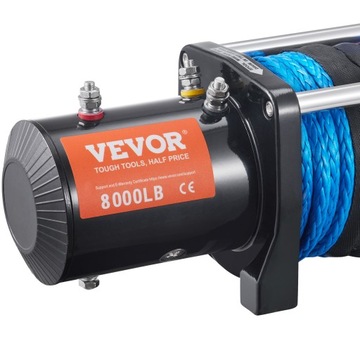 Лебедка VEVOR Электрическая 12В 3629кг