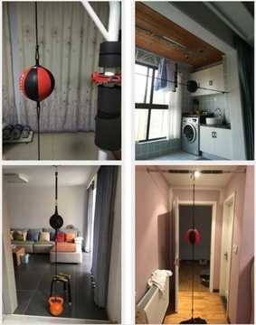 БОКСЕРСКАЯ ГРУША ПОДВЕСНАЯ Светоотражающая БОКСЕРСКАЯ ГРУША