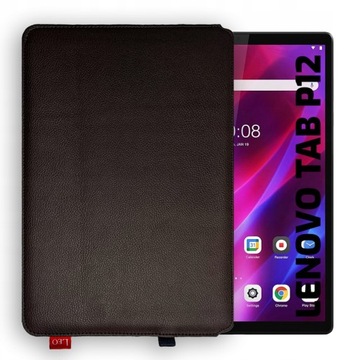 LEO MASTER ETUI SKÓRZANE POKROWIEC NA TABLET do LENOVO TAB P12