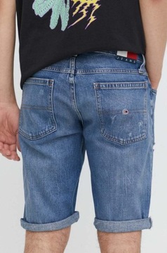 TOMMY HILFIGER JEANS SZORTY SPODENKI JEANSOWE 36