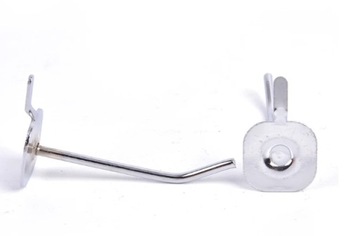 ПОДВЕСКА С ПЕРФОРИРОВАННЫМ КРЮКОМ ДЛЯ ПОДСТАВКИ С ПЕРФОРИРОВАННОЙ ПЛАСТИНОЙ 10 СМ 10 ШТ.