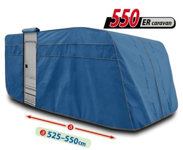 Pokrowiec-Plandeka na przyczepę kempingową Perfect Garage 550ER caravan