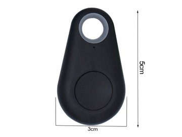Брелок-локатор, маленький размер, поиск телефона по Bluetooth, черный