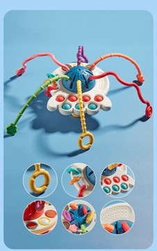 ИГРУШКА НА СТРУНЕ СЕНСОРИКА EDU