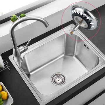 Корзина Sittek Plug для раковины раковины нажатой Franke Metal 83 мм