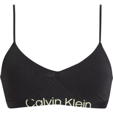 CALVIN KLEIN DAMSKI STANIK BIUSTONOSZ UNLINED BRALETTE CZARNY r.S