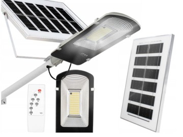 Halogen Naświetlacz Lampa Lampka LED 40W Uliczna +Panel Solar Pilot