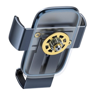 Гравитационный держатель Baseus Metal Age II на решетку автомобиля, серый