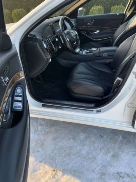 Mercedes Klasa S W222 Limuzyna 400 333KM 2016 Mercedes-Benz Klasa S W222 S 400 Biala perla matowa 4 matic Zadbane au, zdjęcie 19