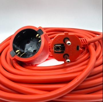 САДОВЫЙ УДЛИНИТЕЛЬ ДЛЯ КОСИЛКИ ФАР КОНСТРУКЦИЯ ТОЛСТАЯ ВЕРЕВКА 3х1,5мм 50м