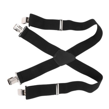 Мужские брекеты шириной 2 дюйма прямые черные прочные металлические модные 7J