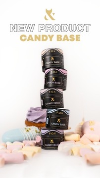 Baza Do Paznokci F.O.X Candy Base 004, 10 ml