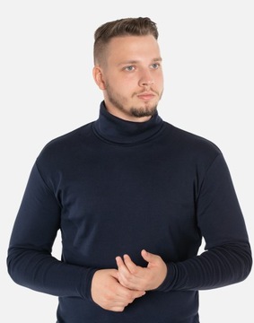 Golf Sweter Męski 100% Bawełna Półgolf 5347-2 XXL